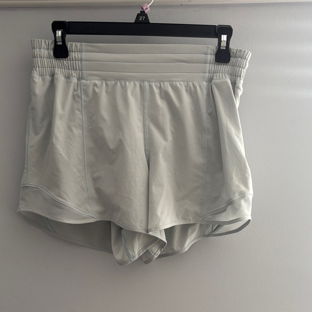 Lululemon Athletica Women's Soft Teal Athletic Shorts